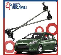 Tiranti Barra Stabilizzatrice Per Renault Clio III Puntoni Anteriori 2 Pezzi