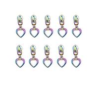 Tiranti for Cerniera, Sostituzione della Linguetta for Cerniera, Sostituzione del Cursore, Tiretti for Cerniera Arcobaleno da 10/30/50 Pezzi for Riparazione Cerniera # 5 Cursori for Cerniera in Metall