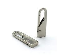 Tiranti for cerniera, Sostituzione linguetta for cerniera, Sostituzione cursore, Semplice ed elegante 10 pezzi Testa di cerniera in metallo Kit di riparazione for fulmine for cerniera Tiralampo for cu