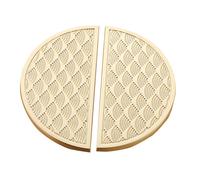 Tiranti per armadietto mezzo tondo alla moda 2 pezzi in eleganti colori oro e ca