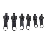 Tiranti per cerniera, ricambio per cerniera, estrattore di riparazione per zip, 6 pezzi, portatili, robuste, resistenti, per la testa, cerniere rimovibili multifunzione, kit di riparazione