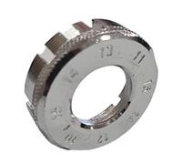 Tiraraggi 6 in 1, Tira Raggi,6 in 1 Chiave a Raggi per Ruota della Bicicletta,Tiraraggi Universale per Regolare i Cerchi di Biciclette 10-15