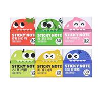 Tirare fuori post Sticky Notes Pull Out trasparente colorato | Cartoleria scolastica Indice Tabs per Bibbia Ufficio Scuola Pianificazione Journaling Organizzazione Annotazione quotidiana