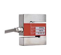 Tirare i sensori della cella di carico tipo S forza pressione con la piena capacità del materiale dell'acciaio legato cavo 20-2000 kg Alta Precisione(20KG)