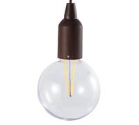 Tirare la luce del cavo di campeggio della lampada della lampadina della