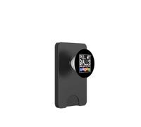 Tirare le mie palle e farmi urlare Bingo Bingo Caller Gioco d'azzardo PopSockets PopWallet per MagSafe