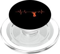 Tirare su la linea Heartbeat Fitness PopSockets PopGrip per MagSafe