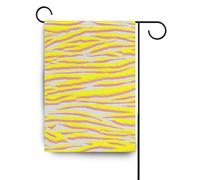 Tirati a mano Animale Pelle Tigri bandiere all'aperto felice anno nuovo banner per la decorazione del portico 28x40 double sided