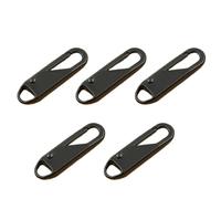 Tirazip di ricambio, La cerniera tira 40 pezzi di sostituzione istantanea multicolore for lo zaino della tenda for bagagli con fibbia rotta(Black)