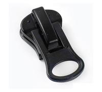 Tirazip, sostituzione della testa della cerniera 10 pezzi 3# 5# 8# 10# 15# cursori for cerniere in resina cerniere nere e argentate cursore for bagagli nastro tirazip testa di blocco kitting(Zt005blac