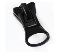 Tirazip, sostituzione della testa della cerniera 10 pezzi 3# 5# 8# 10# 15# cursori for cerniere in resina cerniere nere e argentate cursore for bagagli nastro tirazip testa di blocco kitting(Zt004blac