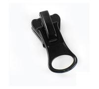Tirazip, sostituzione della testa della cerniera 10 pezzi 3# 5# 8# 10# 15# cursori for cerniere in resina cerniere nere e argentate cursore for bagagli nastro tirazip testa di blocco kitting(Zt004blac