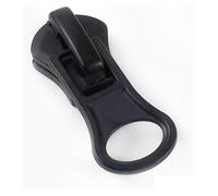 Tirazip, sostituzione della testa della cerniera 10 pezzi 3# 5# 8# 10# 15# cursori for cerniere in resina cerniere nere e argentate cursore for bagagli nastro tirazip testa di blocco kitting(Zt005blac