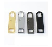 Tirazip, sostituzione della testa della cerniera, linguetta di estrazione delle cerniere in metallo, gancio a molla, cursore della cerniera staccabile, kit di riparazione della cerniera for zaino e ca