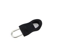 Tirazip Staccabile 4/8/12/16pcs Replacement Zipper Puller Tool- For Clothing Suitcase Backpack Removable Detachable Adjustment(Black Small 12pcs)