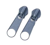 Tirazip Staccabile Zipper Sliders For Zippers Bag Clothes Zip Puller Backpack Pocket Zips Repair Kit DIY Sewing Accessories(Grey,50PCS_ONE SIZE)