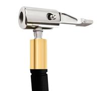 Tire Air Chuck - Copper-Zinc 5.2x5cm, Air Compressor Attachment, Universal Lock Valve | Tire Inflator Nozzle For Cars, Motorcycles, Trucks, Quick Inflation, Portable, Easy Use, Automotive Tool