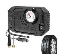 Tire Air Compressor - Steel Casing Pump, Mini Electric Inflator | 150PSI Fast-Inflating Portable Design with Digital Display, Versatile Air Tool for Car SUV Bike Motorbike Inflatables Garage