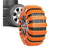 Tire Chains For Trucks | 10piece Anti-Slip Adjustable Wheel Long-lasting Ties Belts - Convenient Installation Tire Chains For Cars - For Ice Winter Hiking Trailer Offroad Lawn Fishing