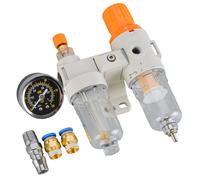 Tire Changer Machine Air Pressor Oil Water Separator Regulator Trap Filter Gauge