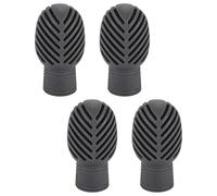 Tire Di Pecora Del Tamburo - 4pcs Coperchio Della Testa Di Batteules | Tire Di Tamburo In Silicone, Punte Di Pestello In Silicone, Copertura Di Schiocco Muto, Consigli Di Pestello Per Un So
