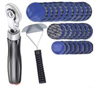 Tire Repair Kit 62Pcs for Car Motorcycle Puncture | 62 pieces per total, includes and tools, fixes most punctures, suitable for cars and bikes