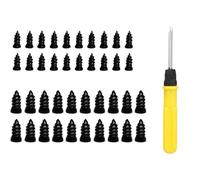 Tire Repair Nails Kit with 2 Sizes - 2026 Screw Tight Tire Plug with Screwdriver, Fast Self-Service Tires Repair Tools for Car, Motorcycle, Truck (Type-B)