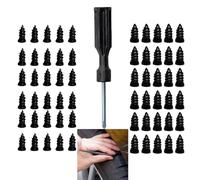 Tire Repair Nails Kit with 2 Sizes, Tire Snap Bits, Fast Self-Service Tires Repair Tools for Car Motorcycle Truck (60 Pcs)