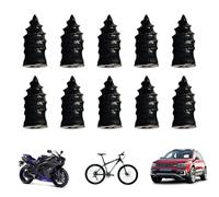 Tire Repair Rubber Nails - Rubber Screw Tire Plugs, Rubber Tire Screws | Rubber Puncture Repair Plugs for Car Tires, Portable Car Puncture Repair Nail, Repair Nails Screws Tools for Car, Truck, bikess