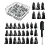 Tire Screw Plugs - Universal Multi-Size Fast Heavy Duty | Car Motorcycle Wheel Plug Tools for Motorcycle Truck Vehicle Automotive Garage Highway Workshop Driveway