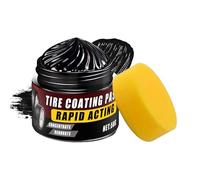 Tire Shine Restorer - Wax Paste, 50 g, Quick Coating Sponge Brilliant, Wheel Trim Restorer | Car Polishing Wax, Tyre Coating Paste For Indoor, Outdoor, Garage, Cars, Wheel, Men, Women