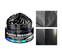 Tire Shine Wax Paste, Protective Wheel Polishes Kit, Black Gloss Restoration Cream Design, 35ml Automotive Finish Coating, Water Resistant Tire Care Solution for Car SUV RV Truck Accessory