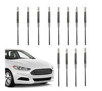 Tire Snow Chains - 12 Pieces Elastic PE Straps | Universal Tooth Design, Reusable Anti-Skid Chains For Car SUV Winter Cold Weather Outdoor Travel Road Driving Vehicle Safety