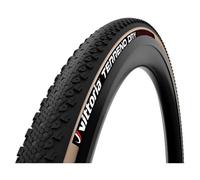 Pneumatico per bicicletta Vittoria Gravel Terreno Dry G2.0 TLR nero/beige (700 x 47C)
