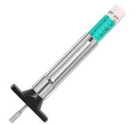 Tire Tread Depth Gauge - Accurate Durrable, Color Coded Visual Measurement Tool, Stainless Steel Probe Testing Ruler, Reusable Professional Safety Check Items - For Cars Trucks Motorcycles Autos