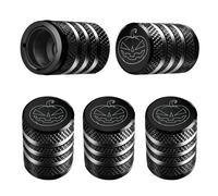 Tire Valve Stem Cap Cover - (5 Pack) Tire Air Cap Metal with Plastic L