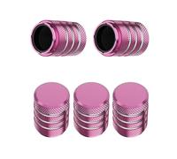 Tire Valve Stem Cap Cover - (5 Pack) Tire Air Caps Metal with Plastic