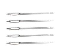 tireRepair Needle Kit - 10.8x0.4cm Split Eye Tool, High Carbon Steel Reaming Needles, Heavy Duty tirePlug Replacement Set with Strong Grip Design | tirePlug Tool for Cars, SUVs, Motorcycles and Roa