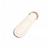 Tiretto for Cerniera 2 Pezzi 4cm Estrattore for Istantaneo Sostituzione della Riparazione del Cursore for Borsa Valigia Testa in Pelle Fai da Te Cucito Artigianale(White)