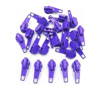 Tiretto generico for cerniera, tiretto for cerniera 10-100 pezzi 3#/5# Bobina in nylon Blocco automatico Estrattore for cerniera Strumento for cucire fai da te Cursore for cerniera 20 colori Sostituzi