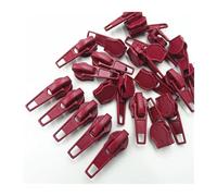 Tiretto generico for cerniera, tiretto for cerniera 10-100 pezzi 3#/5# Bobina in nylon Blocco automatico Estrattore for cerniera Strumento for cucire fai da te Cursore for cerniera 20 colori Sostituzi