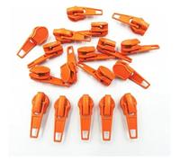Tiretto generico for cerniera, tiretto for cerniera 10-100 pezzi 3#/5# Bobina in nylon Blocco automatico Estrattore for cerniera Strumento for cucire fai da te Cursore for cerniera 20 colori Sostituzi