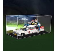 Tirff Vetrina acrilica antipolvere compatibile con Lego 10274 Ghostbusters ECTO-1 Auto, vetrina antipolvere per Lego 10274 (senza modello)