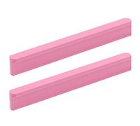 Tiri per la Camera dei Bambini Maniglia per Mobili Lega di Alluminio Maniglione da Cucina Pomelli per Maniglie a Corrimano Tiretti Manopole di Armadio Rosa 2 Pezzi (Overall length 500mm)
