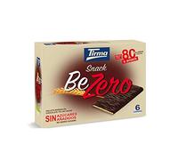 Tirma Snack BeZero | Biscotti Leggeri al Cioccolato Fondente 70% | Dietetici a Basso Contenuto Calorico | Senza Zuccheri Aggiunti | Biscotti Individuali per Caffè | Per Diabetici | 105gr