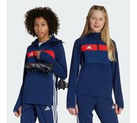 Tiro 25 Essentials Top da allenamento invernale per bambini Team Navy Blue 2 / Red / White 7-8A