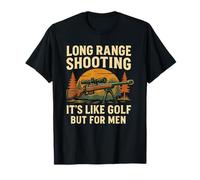 Tiro a lungo raggio è come il golf ma per gli uomini divertente Maglietta