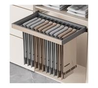 Tiro a Portata di Mano Estrarre portabricchini di Asciugatura sopra la Lavatrice, Orizzonte di cassetti a Portata di Pantaloni estratti a retratti (664-714 mm)