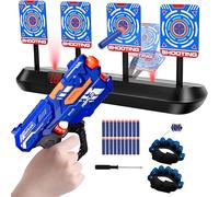 Tiro Bersaglio Elettrico, Giochi Bimbo, Pistola Giocattolo, Bersaglio Digitale, Giochi di Tiro Bambini, Gioco di Tiro Interno Esterno, Regalo Compleanno Natale per Bambini 3 4 5 6 7 8 9 10 anni