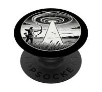 Tiro con l'arco Arciere Arco Freccia Sport - Rapito PopSockets PopGrip Adesivo